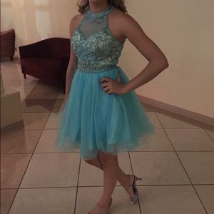 Formal gown mid length